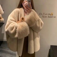 Elegant Loose-fit Fashion Coat For Women