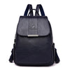 Stylish PU Leather Fashion Backpack - 30cm Height Everyday Carry Bag
