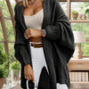 Women's Solid-Color Loose Casual Long Cardigan Sweater Coat