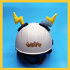 Cute Cartoon Plush Helmet Decoration Ears & Horns