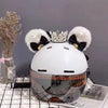 Royal Crown & Bunny Ear Helmet Decals